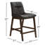 Tabouret court 24 po
