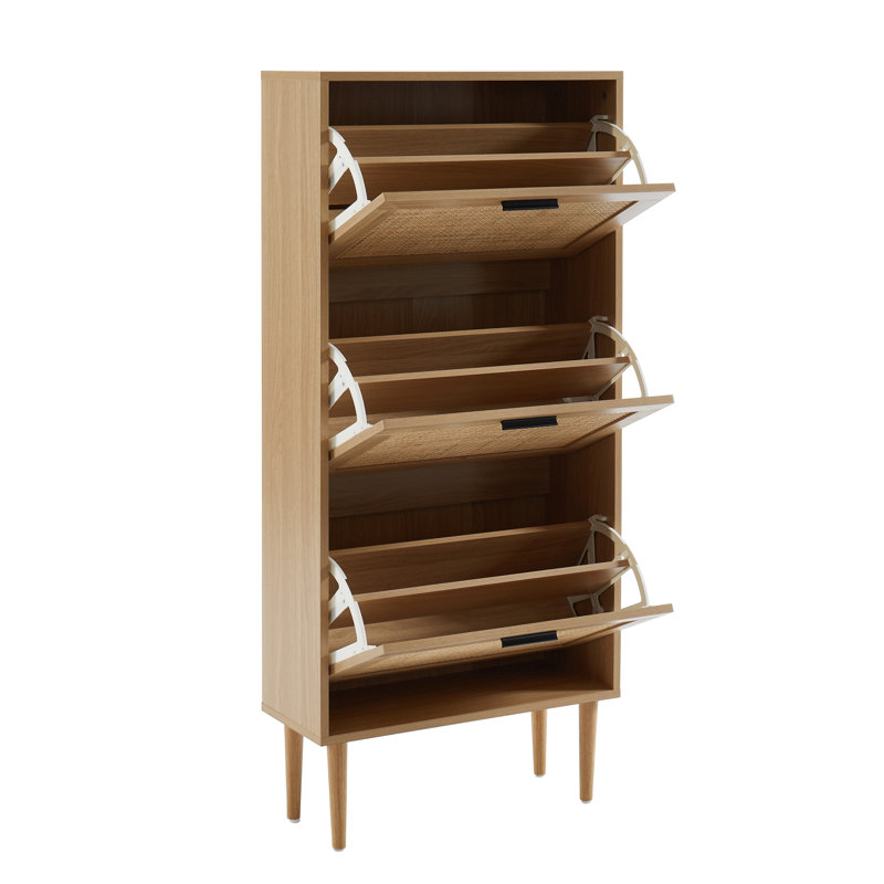 18 Pair Shoe Storage Cabinet