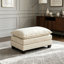 Canapé Cloud avec repose-pieds rembourré double couche pour le salon