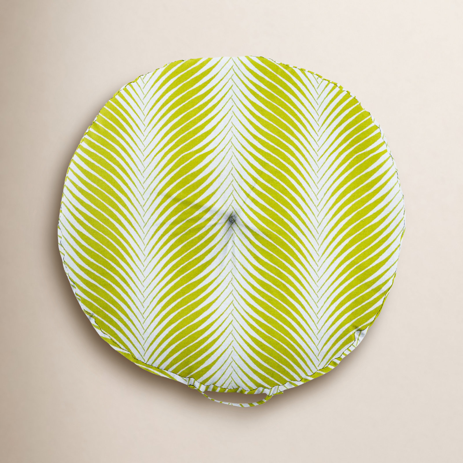 Antonia 24" x 24" Sunbrella® Throw Pillow, Green