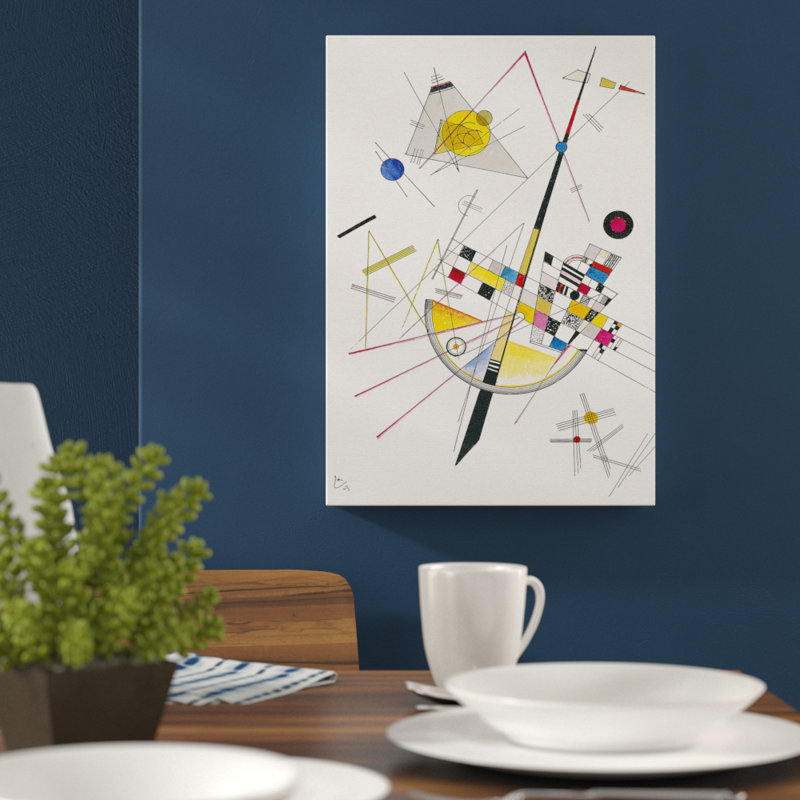 Abstract No.2 by Wassily Kandinsky Art - Wrapped Canvas, 60cm H x 40cm W