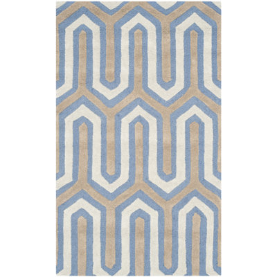 Altair Geometric Wool Hand Woven Area Rug