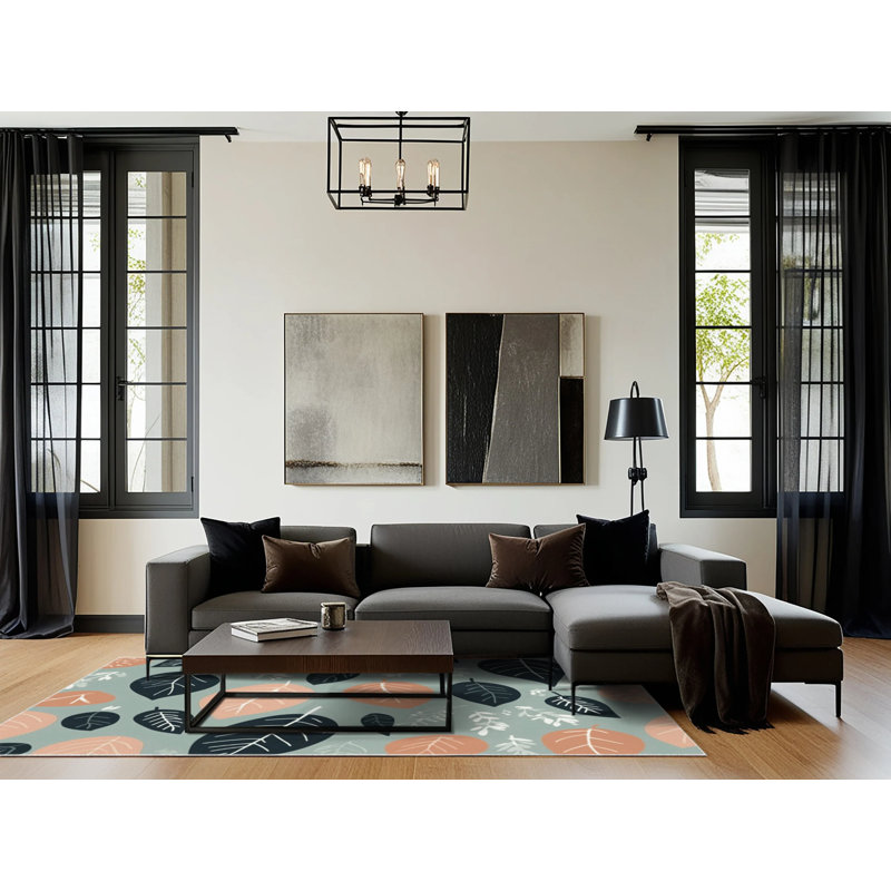 Tapis Mossy Flow, Carré 3 pi