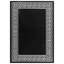 Greek-Key Black White Non-Slip Polypropylene Area Rug — Washable Door Mat & Hallway Runner for Living Room, Kitchen & Bedroom-1864682506