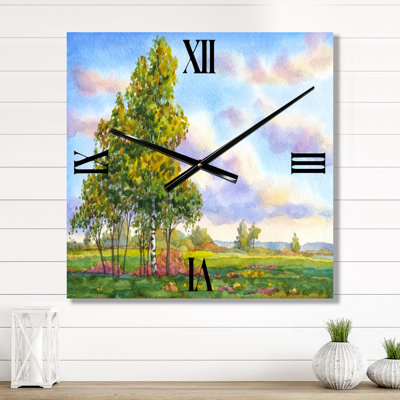 Metal Wall Clock