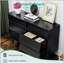 Commode double à 6 tiroirs de style rétro avec design biseauté, parfaite pour le rangement élégant et la décoration intérieure