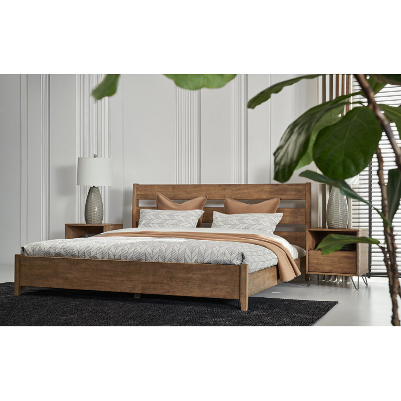 Allesia 20'' W Solid Wood Nightstand