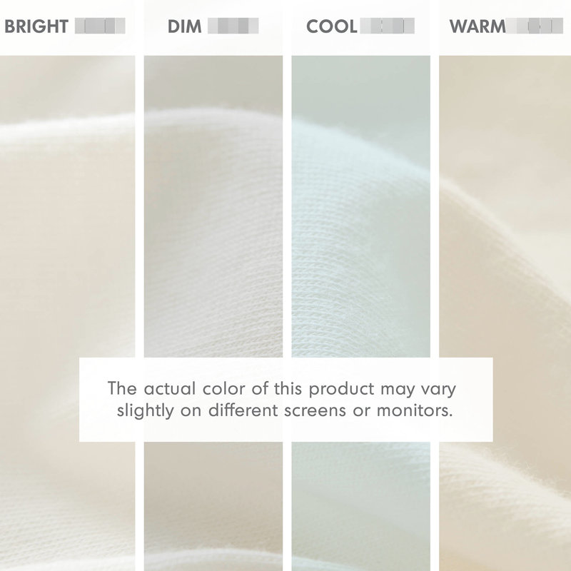 Drap pour grand lit en mélange de coton - Confort toutes saisons doux et respirant, Crème