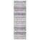 Bethlyn Striped Ivory/Charcoal Area Rug