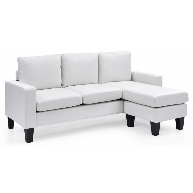 Gwendelyn Upholstered 76.00 " L-Shaped Sofa & Chaise