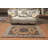 Geometric Wool Indian Rug 4x6