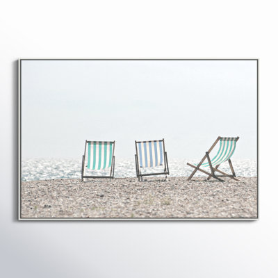 Adriatica Beach Chairs - Photograph Print