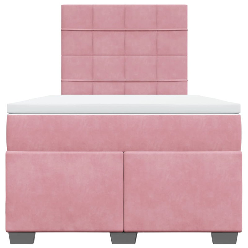 Upholstered Bed with Mattress