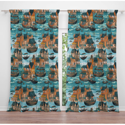Paviour Room Darkening Curtain Pair
