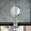 Huldar Glass Flat Wall Mirror