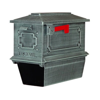 Kingston Aluminum Post Mounted Post box