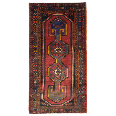 Konya Anatolian Red Rug 4'1 x 8'2