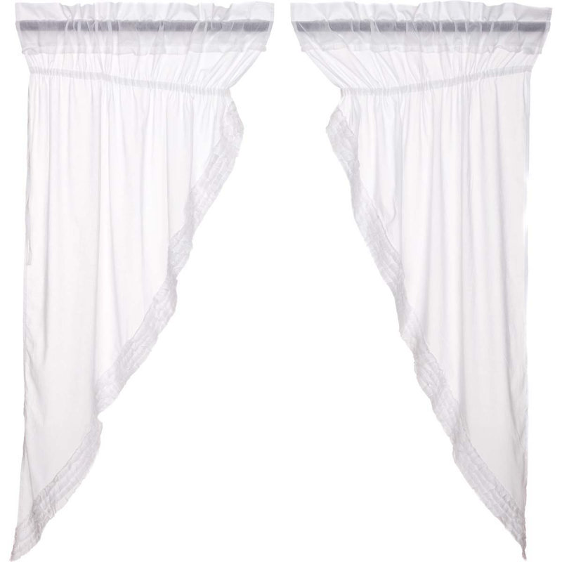 Andrade 100% Cotton Sheer Curtain Pair