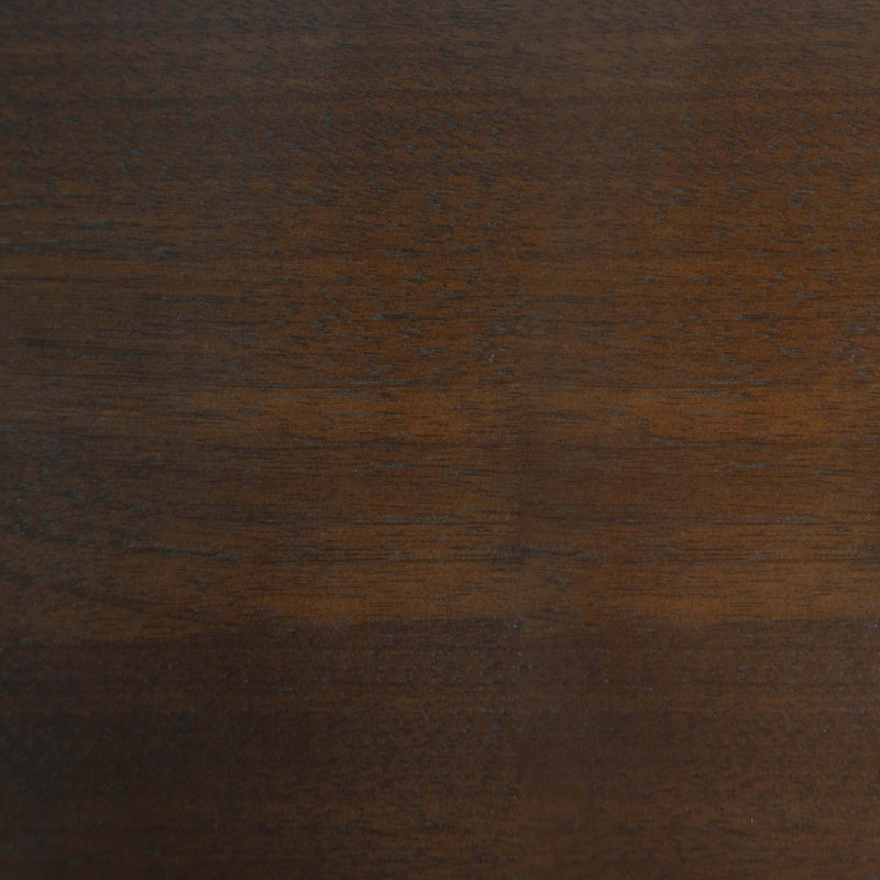 Console audacieuse en bois d'hévéa avec console et finition en noyer
