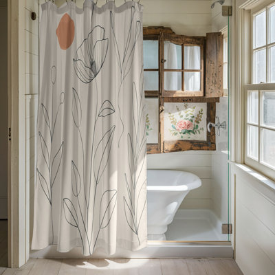 Rideau de douche Rustic Boho