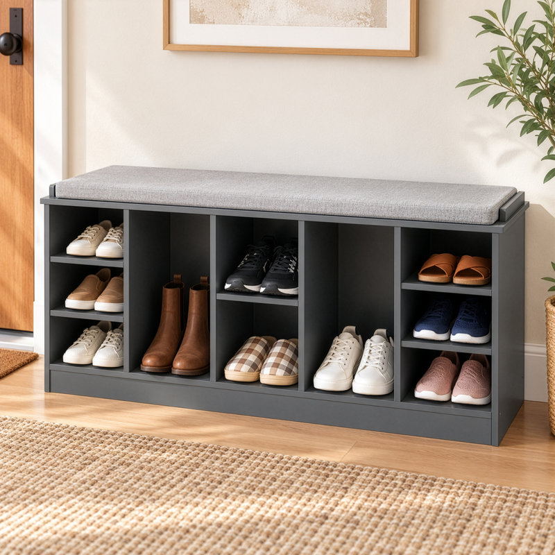 10 - Pair Shoe Storage Bench