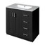 Meuble-lavabo moderne 30 po avec lavabo en céramique Aspen-123512781-123512784