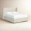 Lit plateforme tapissier Jayla