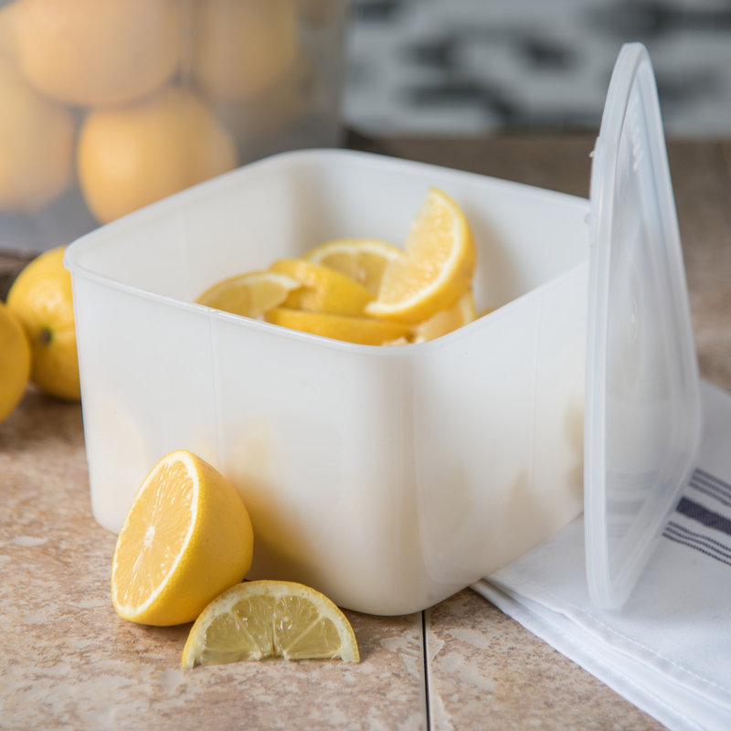 Carlisle Food Service Products StorPlus Square Plastic Food Storage Container