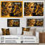 «Futuristic Golden Goddess II», reproduction sur toile-87371800-87371804