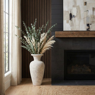 Vase en terre cuite rustique Krystaline