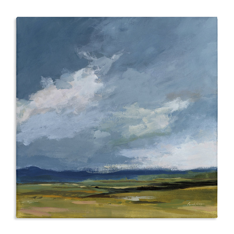 «August Storm Landscape», art mural sur toile par Pamela Munger, H 24 po x l 24 po