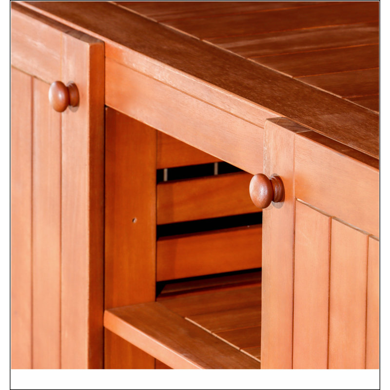 Buffet en eucalyptus