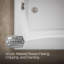 Mariposa 66" x 37" Drop in Soaking Acrylic Bathtub-2378561