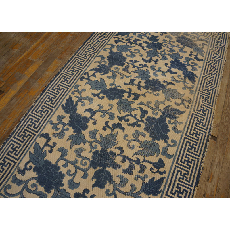 Tapis noué japonais antique