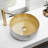 VanityIn 15.55'' Glass Circular Bathroom Sink-61781446