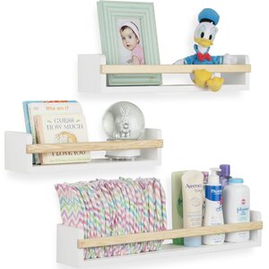 Harriet Bee Alaray 3 Piece Floating Shelf & Reviews | Wayfair