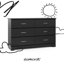 Commode double à 6 tiroirs Brookside-19300445