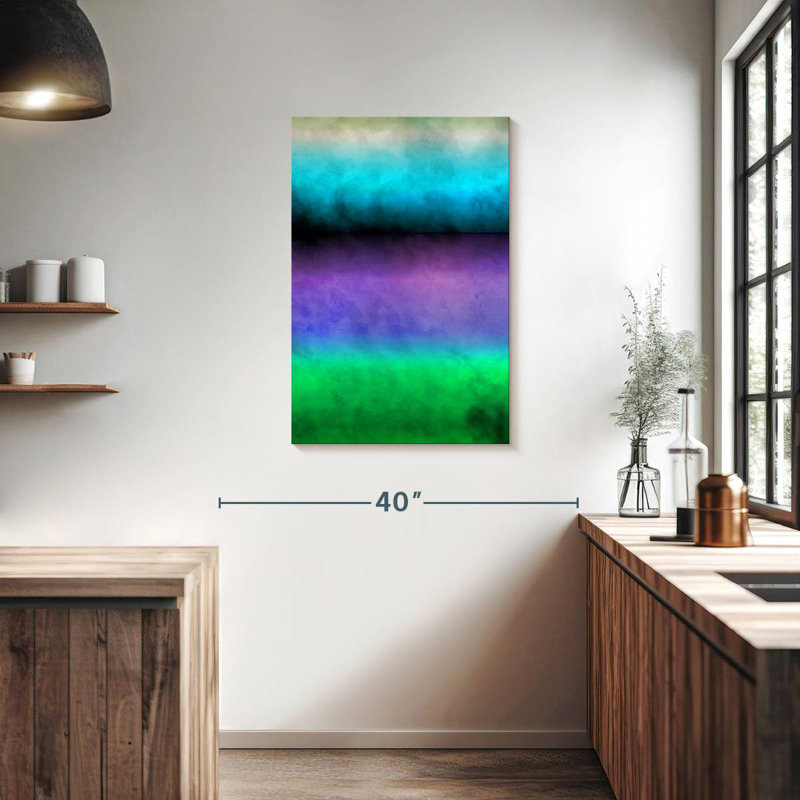 Avery Purple Center, 36" H x 24" W