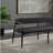 Jaramillo Black Chenille Finish Bench