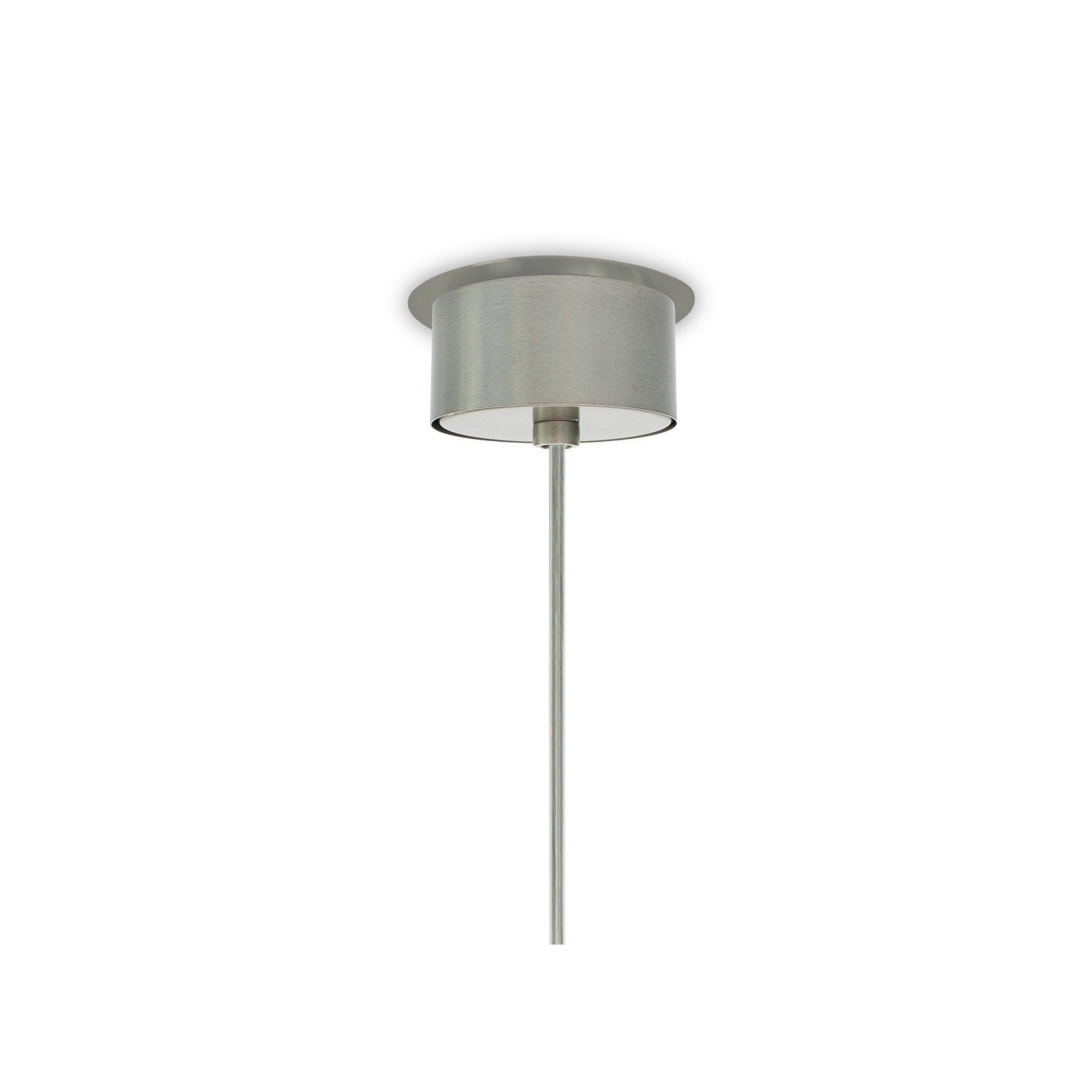 Swirl Single Light Dimmable Pendant, Blue, E26, Nickel