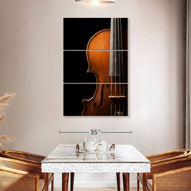Abarca Rare Violin, 50" H x 32" W