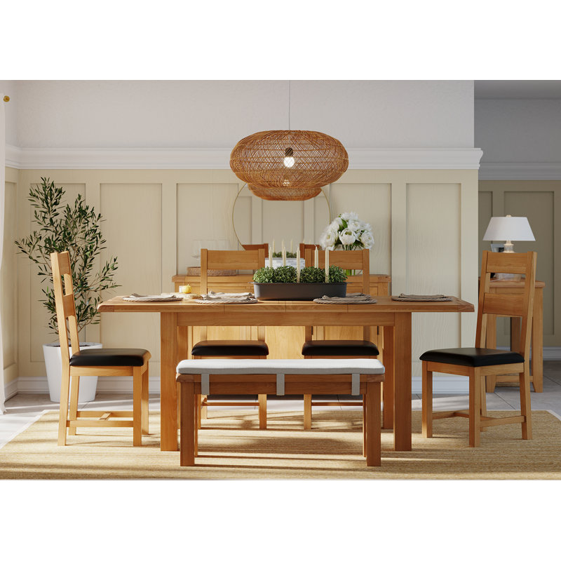 Thornbury Extendable Dining Table, H78 x L198 x W90cm