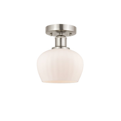 Plafonnier semi-encastré Noille Glass