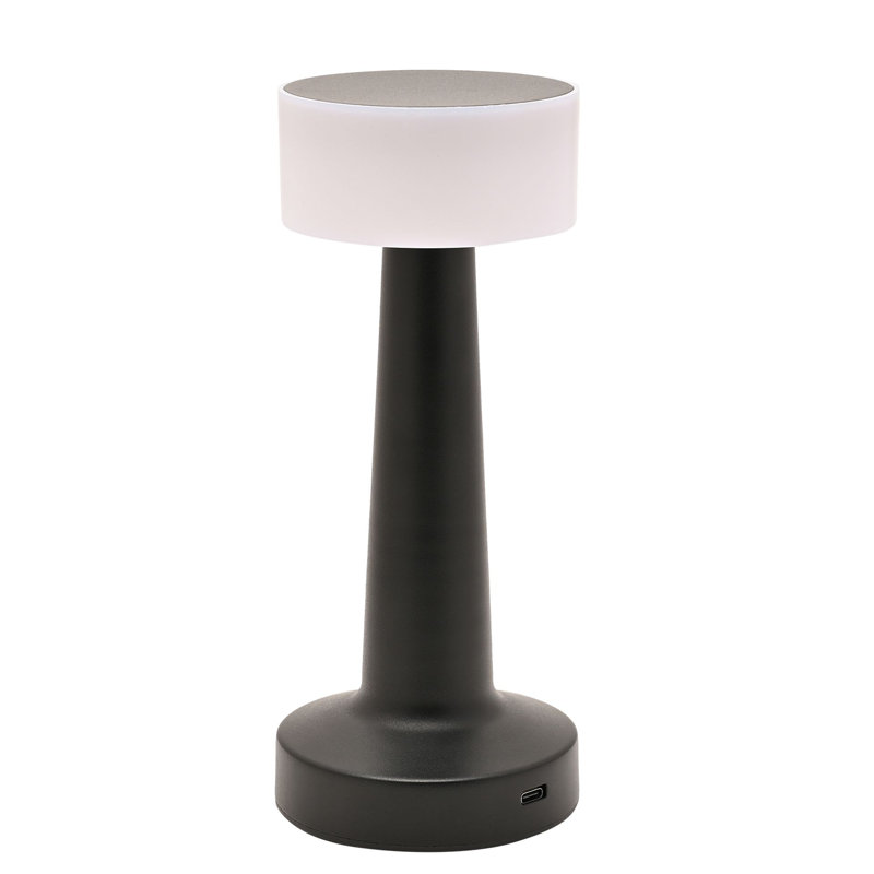 USB LED Touch Table Lamp, Black