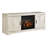Kahne Unfinished TV Stand for TVs up to 60" with Fireplace Included