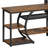  63" W Mid-Century LED TV Stand With Mount