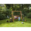 Arianna 2 Person Rubberwood Porch Swing