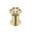 Ancona Industria Widespread 3-Hole Bathroom Faucet in Brushed Nickel – Modern Hex Handle Vanity Faucet-129677123