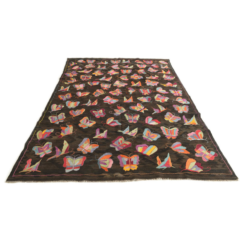 Tapis brun foncé Perry
