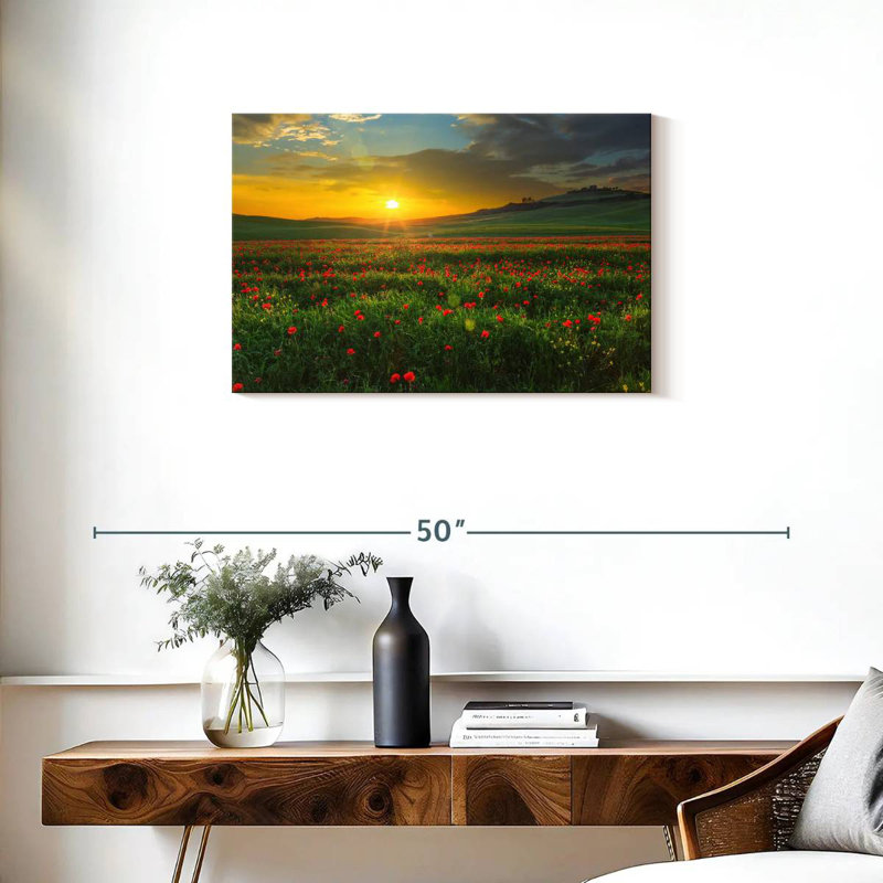 Coquelicots d'Alvord en Toscane